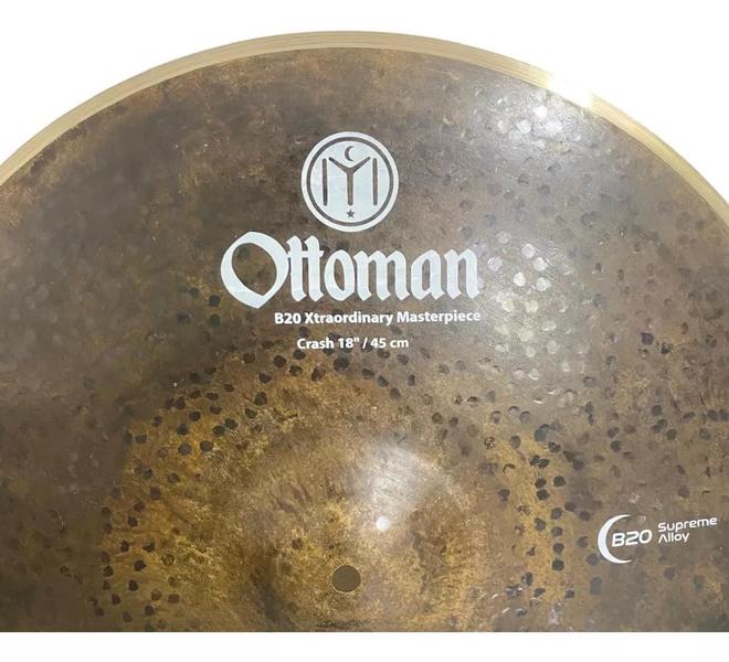 Imagem de Prato Bateria Crash Ataque 18 Waldman Ottoman OTT CR18