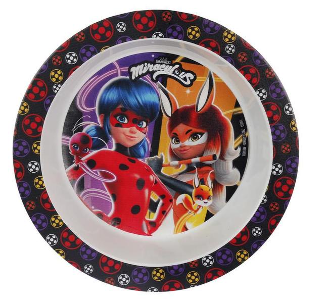 Imagem de Prato Bowl Decorado Home Miraculous LadyBug