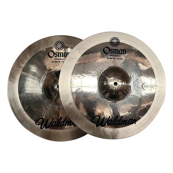 Imagem de Prato Chimbal 14” B20 Waldman Osman Hi-Hat