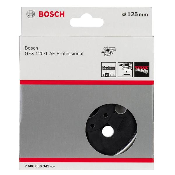 Imagem de Prato De Borracha Médio Para Gex 125-1 2608000349 Bosch