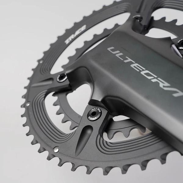 Imagem de Prato de Estrada Assimétrico Zrace - Compatível com Shimano 105, Ultegra e Dura-Ace (50-34t/52-36t)