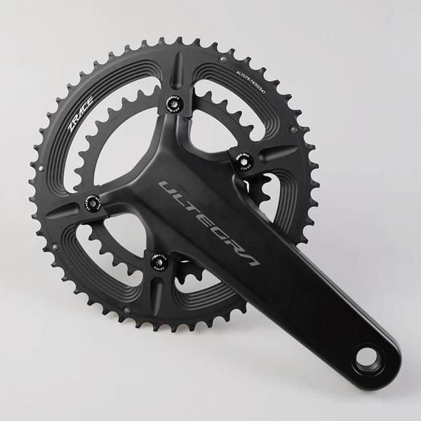 Imagem de Prato de Estrada Assimétrico Zrace - Compatível com Shimano 105, Ultegra e Dura-Ace (50-34t/52-36t)