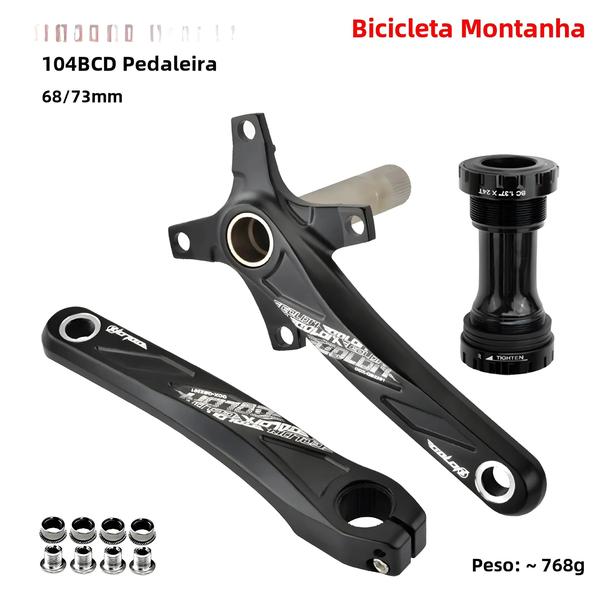 Imagem de Prato de Manivela MTB Goldix - Alumínio 104 BCD 170mm (32T/34T/36T/38T)