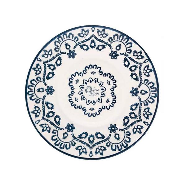Prato de Porcelana Fundo Oxford Floreal Energy 23cm 1 peça 6796-Avulso Imagem de Prato de Porcelana Fundo Oxford Floreal Energy 23cm 1 peça 6796-Avulso