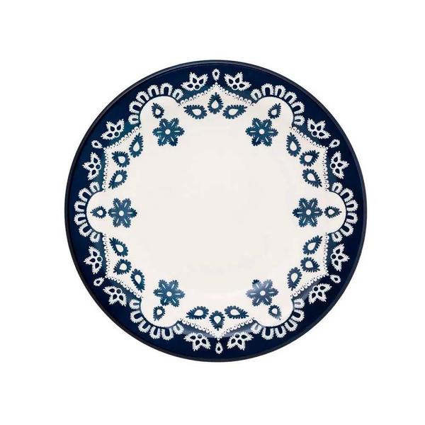 Prato de Porcelana Fundo Oxford Floreal Energy 23cm 1 peça 6796-Avulso Imagem de Prato de Porcelana Fundo Oxford Floreal Energy 23cm 1 peça 6796-Avulso