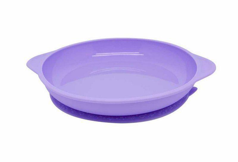 Prato De Silicone Com Ventosa Roxo - Marcus E Marcus - Marcus & marcus Imagem de Prato De Silicone Com Ventosa Roxo - Marcus E Marcus