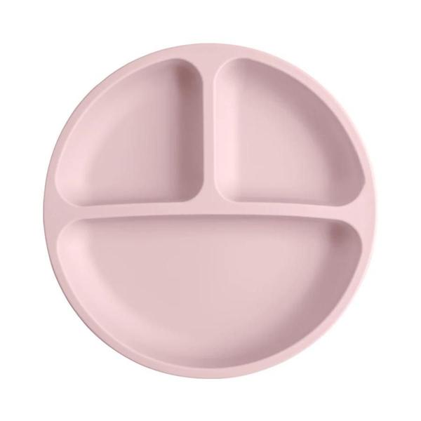 Imagem de Prato de Silicone para Bebê - Sem BPA, com Sucção - Ideal para Treinamento