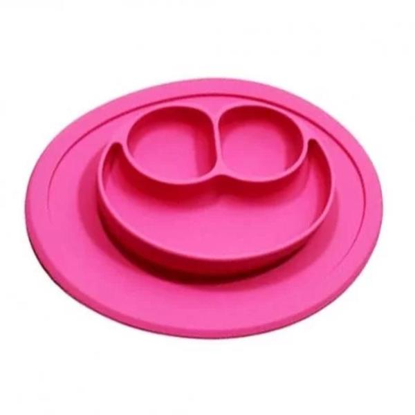 Imagem de Prato De Silicone Turminha Guara Rosa