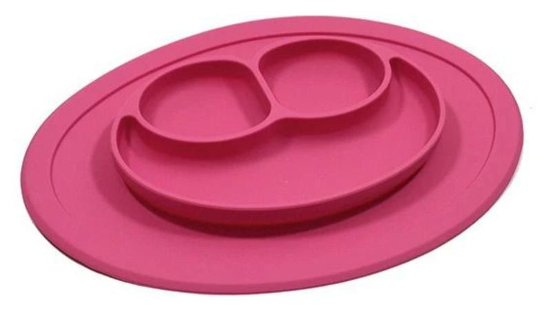 Imagem de Prato De Silicone Turminha Guara Rosa