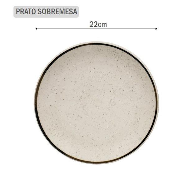 Imagem de Prato de Sobremesa Unni Brisa 20cm em Cerâmica