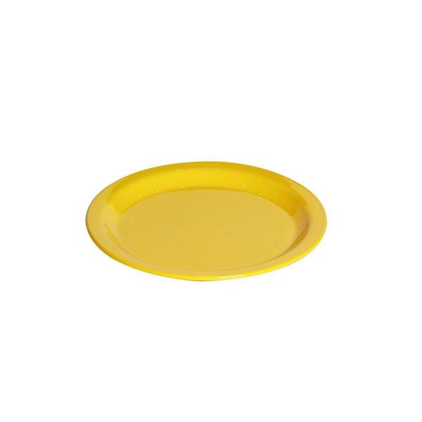 Imagem de Prato Elegance Vemplast 19Cm Tropical Polipropileno Amarelo