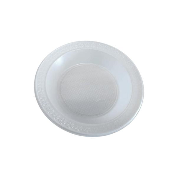 Prato Fundo 21cm Branco para Refeição Kerocopo com 250 unidades - ALTACOPPO Imagem de Prato Fundo 21cm Branco para Refeição Kerocopo com 250 unidades