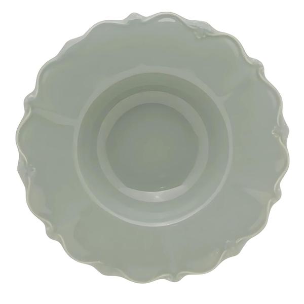 Imagem de Prato Fundo Chapéu p/ Massa Porcelana 23cm Fancy Menta Risoto