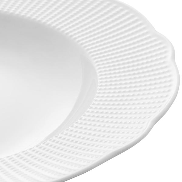 Imagem de Prato Fundo Porcelana Edirne Branco 23cm Wolff