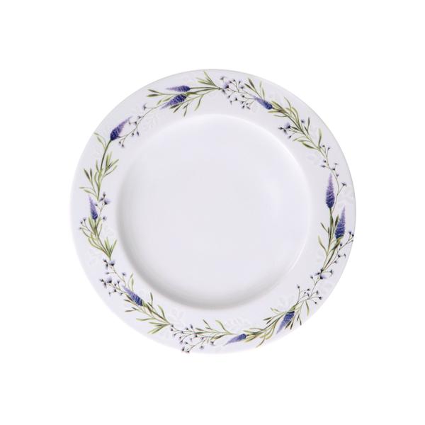 Imagem de Prato Fundo Tramontina Lilla Porcelana Decorada 23cm