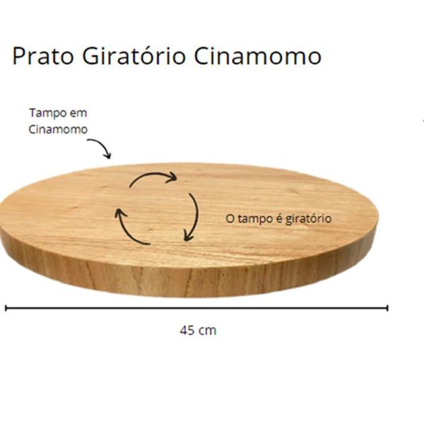 Imagem de Prato Giratório de Elegância e Praticidade