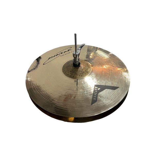 Imagem de Prato hi-hat de 14"  em liga b20  avatar majesty