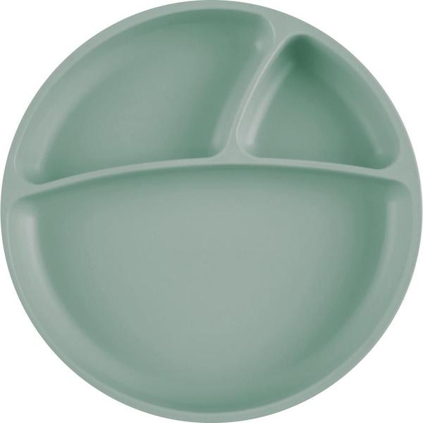 Imagem de Prato Infantil Divisórias Silicone Portions River Green - Minikoioi