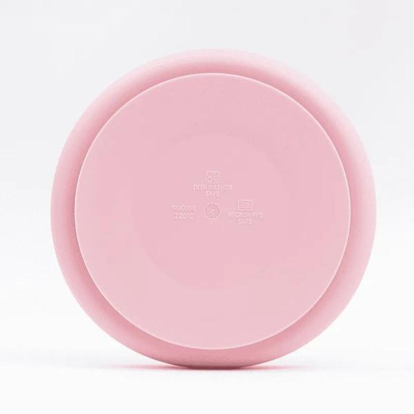 Prato Infantil Silicone com Divisórias e Ventosa Rosa - Petit Piá - Petit Pia Imagem de Prato Infantil Silicone com Divisórias e Ventosa Rosa - Petit Piá
