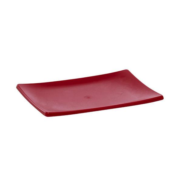 Imagem de Prato Oriental Vemplast Profissional Cook Vermelho