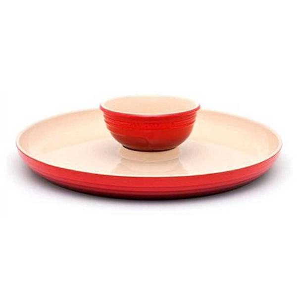 Imagem de Prato para Aperitivo Vermelho Le Creuset