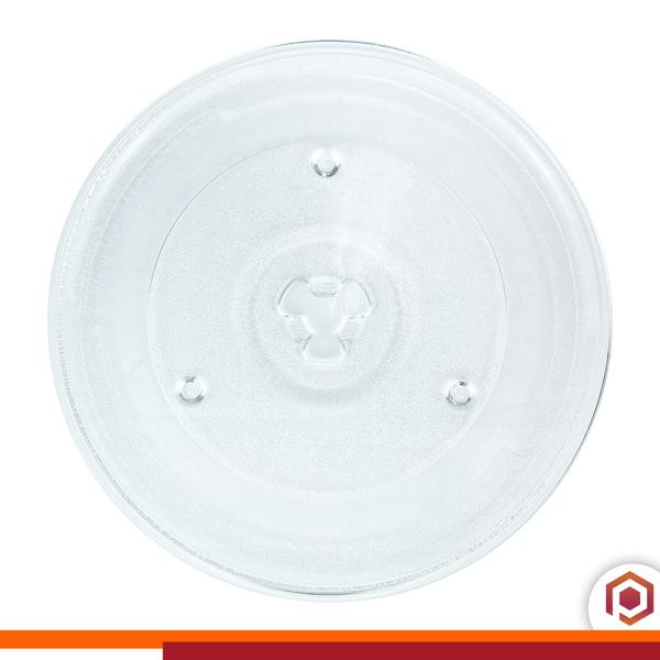 Prato Para Forno Microondas De Vidro 27cm De Diâmetro - Pci Eletroparts Imagem de Prato Para Forno Microondas De Vidro 27cm De Diâmetro