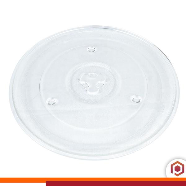 Prato Para Forno Microondas De Vidro 27cm De Diâmetro - Pci Eletroparts Imagem de Prato Para Forno Microondas De Vidro 27cm De Diâmetro