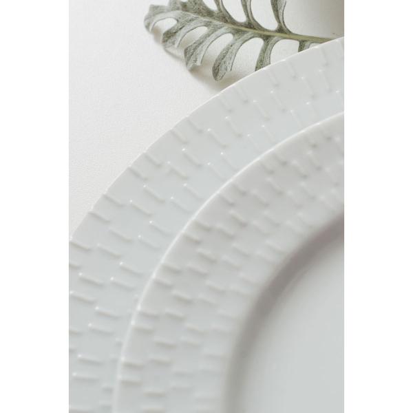 Prato para Sobremesa 19cm Porcelana Schmidt - Mod. Aspen 241 Imagem de Prato para Sobremesa 19cm Porcelana Schmidt - Mod. Aspen 241