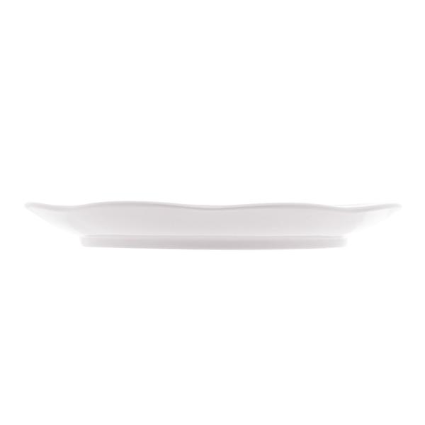 Imagem de Prato para Sobremesa de Porcelana Wave Branco 20cm - Lyor