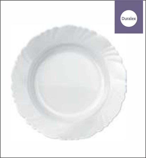 Imagem de Prato Pétala Fundos - Sopa - Caldos- 23cm Branco 01 uni