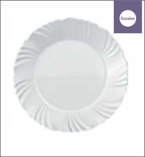 Imagem de Prato Pétala Sobremesa - Lanche -19cm Branco 01uni