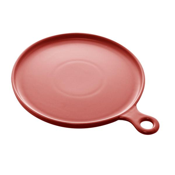 Imagem de Prato Porcelana Nórdica Vermelho 32cm - Bon Gourmet