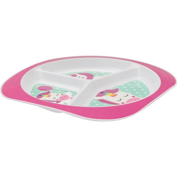 Prato Pratinho Com Divisórias Infantil Animal Fun Menino Menina - Buba - Plasútil Imagem de Prato Pratinho Com Divisórias Infantil Animal Fun Menino Menina - Buba