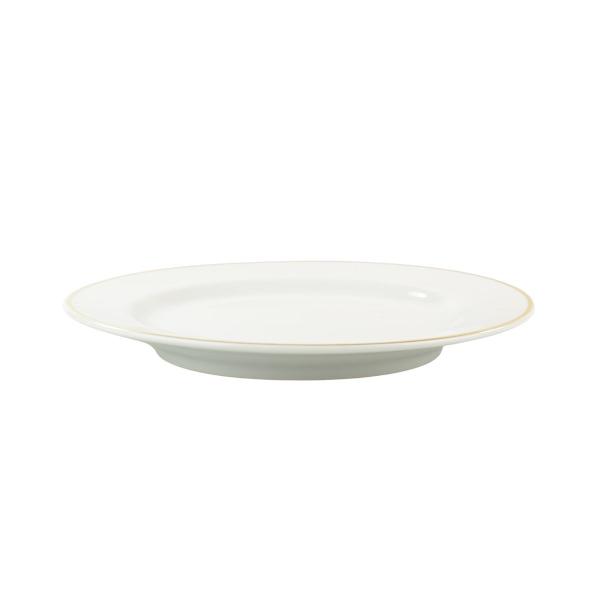 Imagem de Prato Raso 27 cm Porcelana Schmidt - Dec. Filetado Ouro Itamaraty 0010