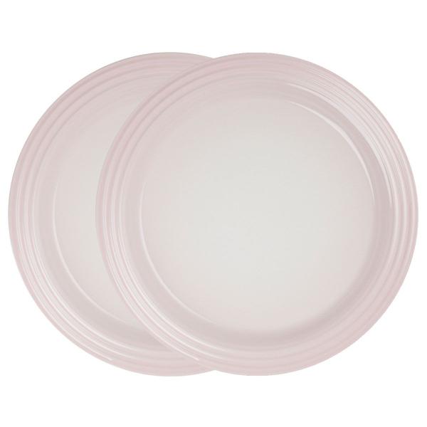 Prato Raso 27 cm Shell Pink 2 Peças Le Creuset Imagem de Prato Raso 27 cm Shell Pink 2 Peças Le Creuset