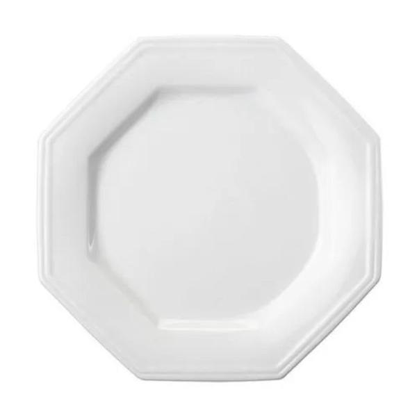 Imagem de Prato Raso 28 cm Linha Prisma Branco -  Porcelana Schmidt