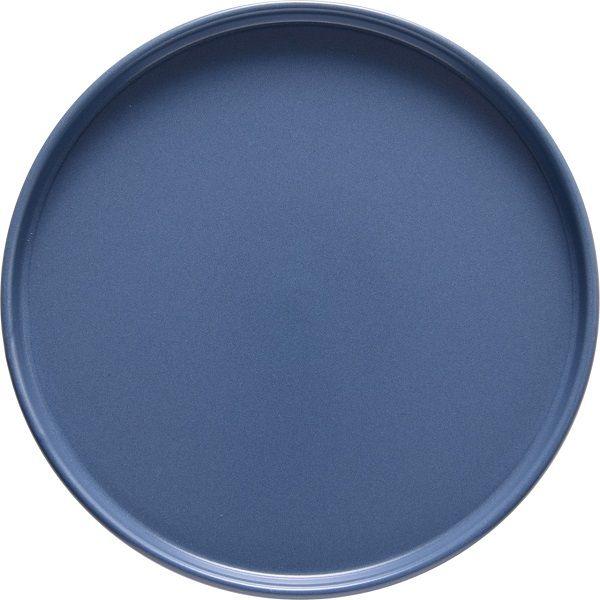 Prato Raso Azul Marinho em Cerâmica - TheCASA Imagem de Prato Raso Azul Marinho em Cerâmica