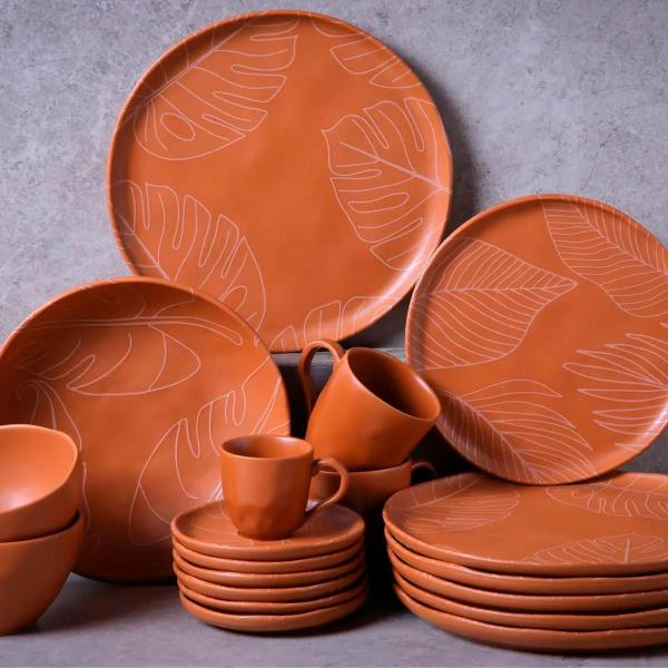 Imagem de Prato Raso Bio Stoneware Verão Coleção 27,5cm - 1 unid.