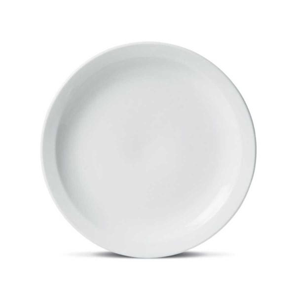 Imagem de Prato Raso de Porcelana Pro Gourmet 27 cm Branco Linha Hotel