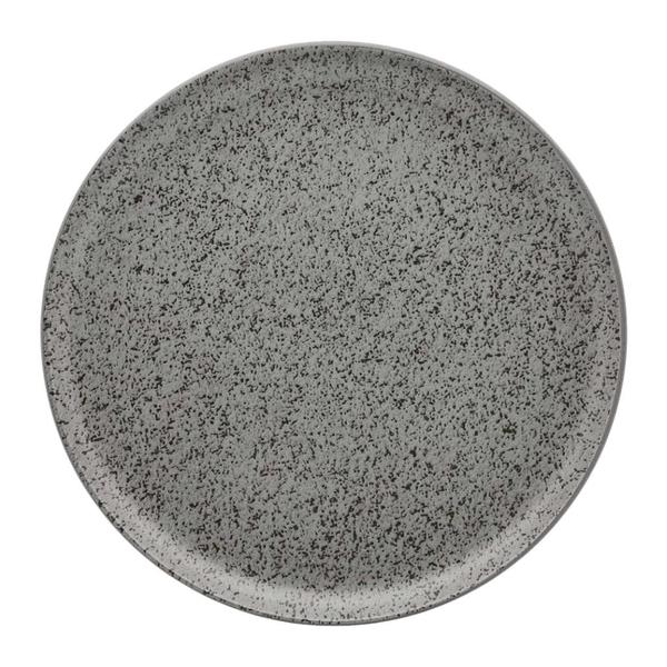 Prato Raso Em Cerâmica Flat Gray 26cm Oxford Imagem de Prato Raso Em Cerâmica Flat Gray 26cm Oxford