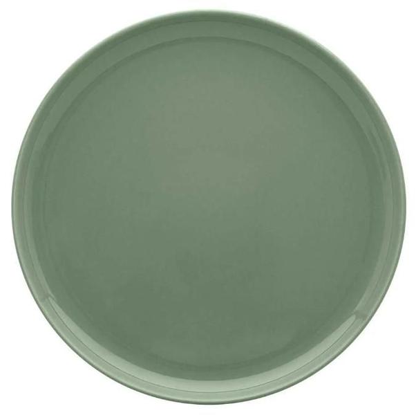 Imagem de Prato Raso em Cerâmica Flat Matcha Verde -26cm - Oxford