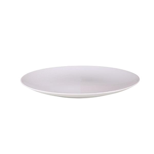 Prato Raso Grid em Porcelana Decorada 28 cm Tramontina Imagem de Prato Raso Grid em Porcelana Decorada 28 cm Tramontina