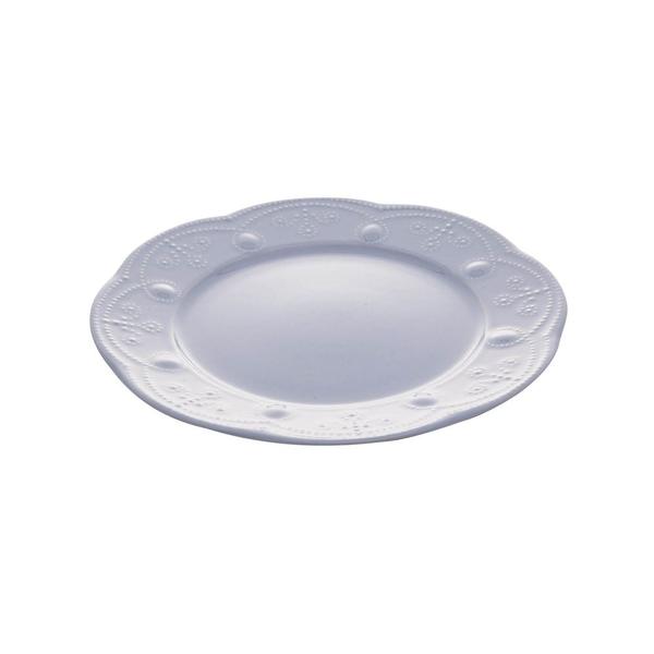 Prato Raso P/Sobremesa de Cerâmica Antalia Lavanda 23cm Wolff Imagem de Prato Raso P/Sobremesa de Cerâmica Antalia Lavanda 23cm Wolff