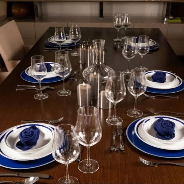 Imagem de Prato Raso Porcelana Filete Ouro Legacy Gold 26,5cm 6un LHermitage