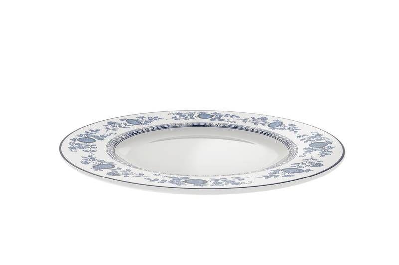 Imagem de Prato raso tramontina dulce em porcelana decorada 28 cm