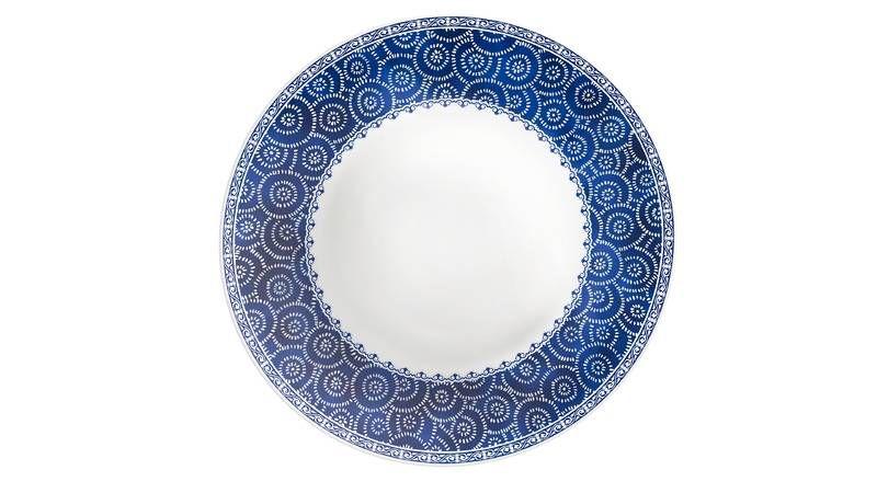 Imagem de Prato raso tramontina umeko em porcelana decorada 28 cm