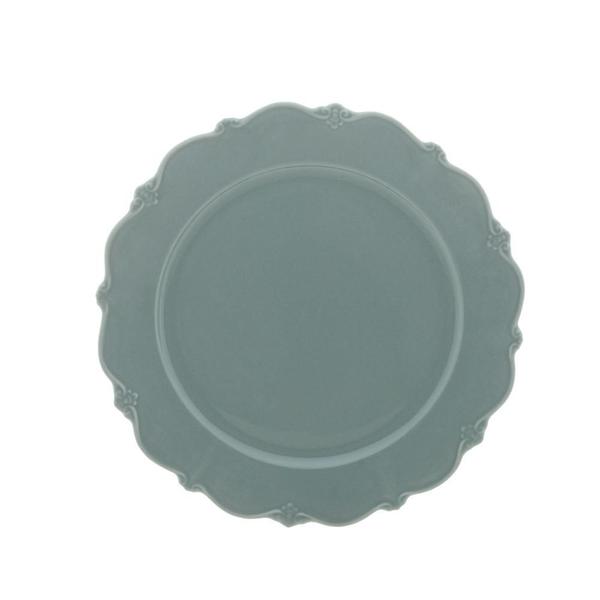 Imagem de Prato Raso Wolff Fancy de Porcelana Menta 27cm