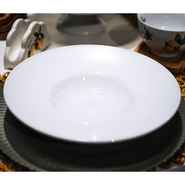 Imagem de Prato Risoto 27cm Porcelana Schmidt - Dec. Luna 2380