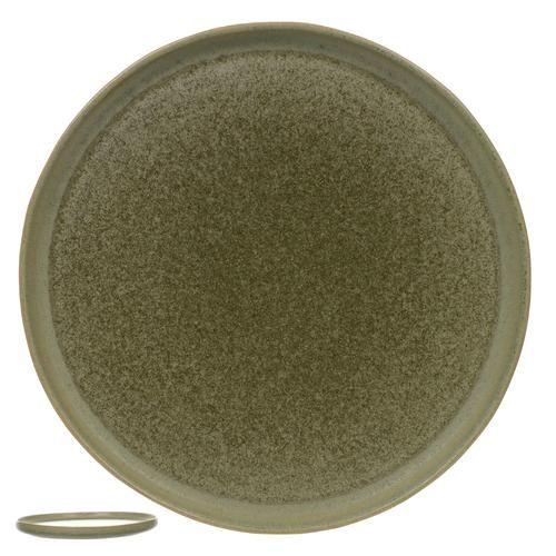 Imagem de Prato sobremesa ceramica stoneware organic verde oliva fosco