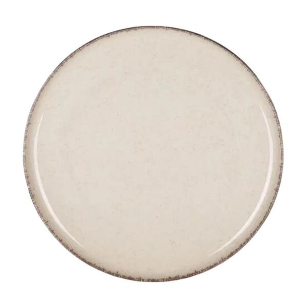Prato Sobremesa de Cerâmica 21cm Coup Vanilla 1ª Linha Alleanza Imagem de Prato Sobremesa de Cerâmica 21cm Coup Vanilla 1ª Linha Alleanza